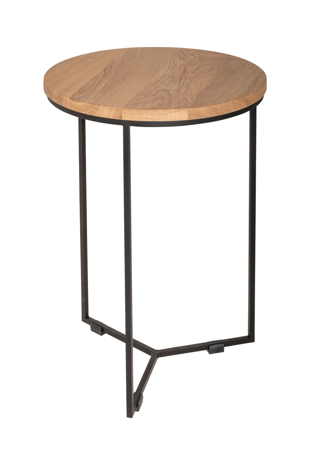 Bijzettafel ISAK - Eik naturel/zwart metaal VDC IS BT40