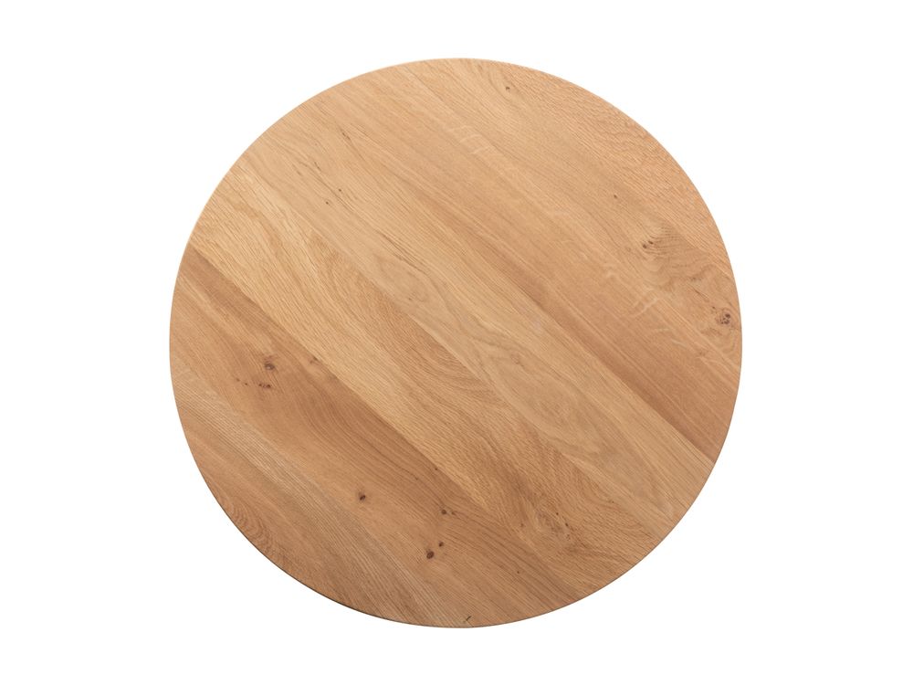 Bijzettafel ISAK - Eik naturel/zwart metaal VDC IS BT50