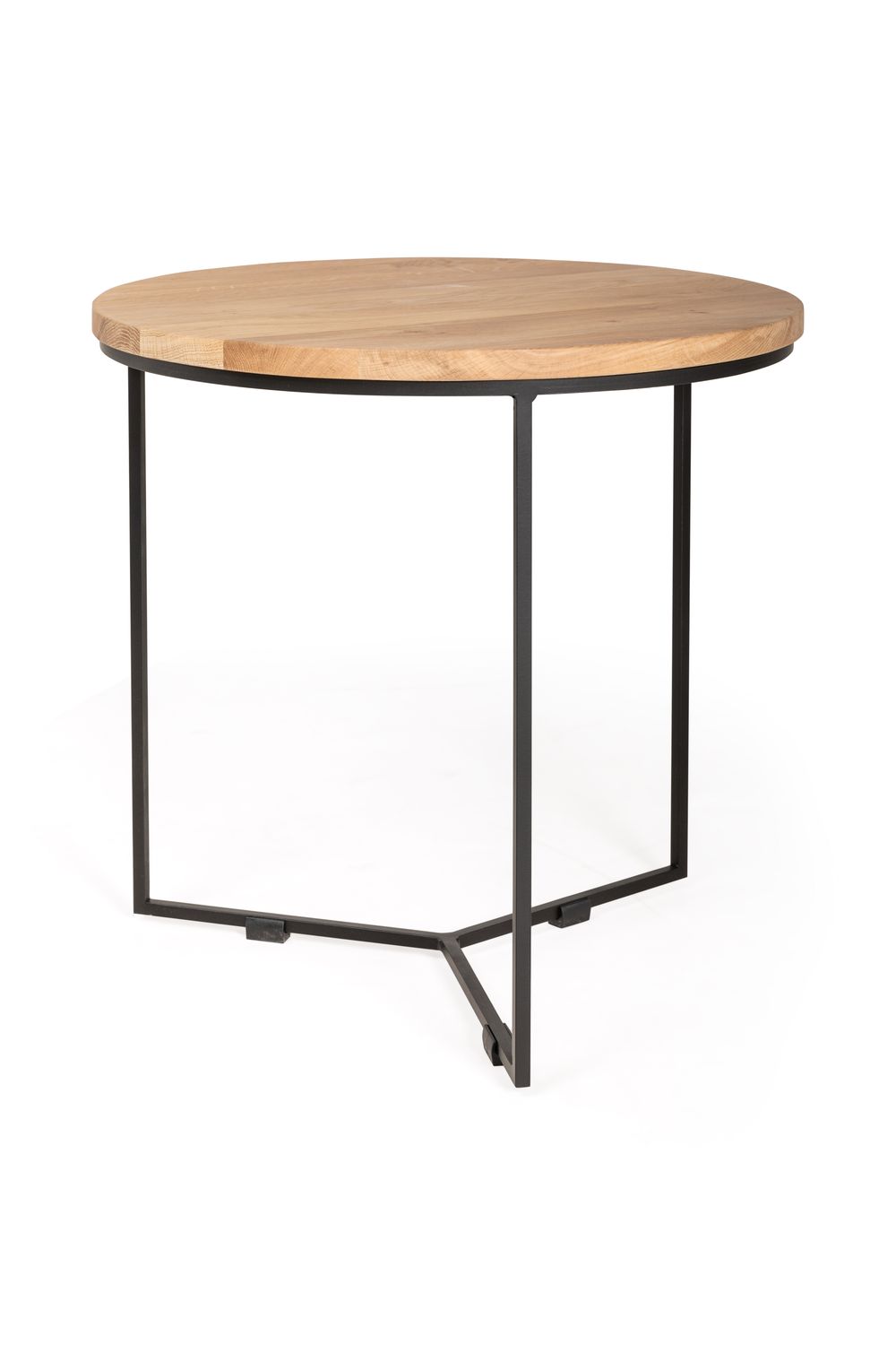 Bijzettafel ISAK - Eik naturel/zwart metaal VDC IS BT50