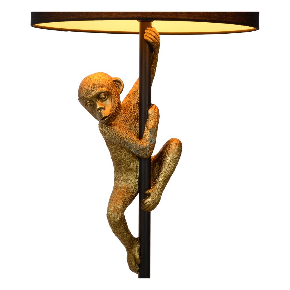 Vloerlamp CHIMP - Goud/zwart LCD107028130