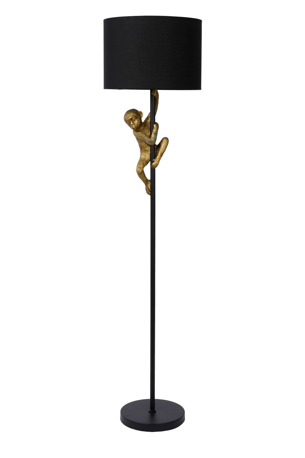 Vloerlamp CHIMP - Goud/zwart LCD107028130