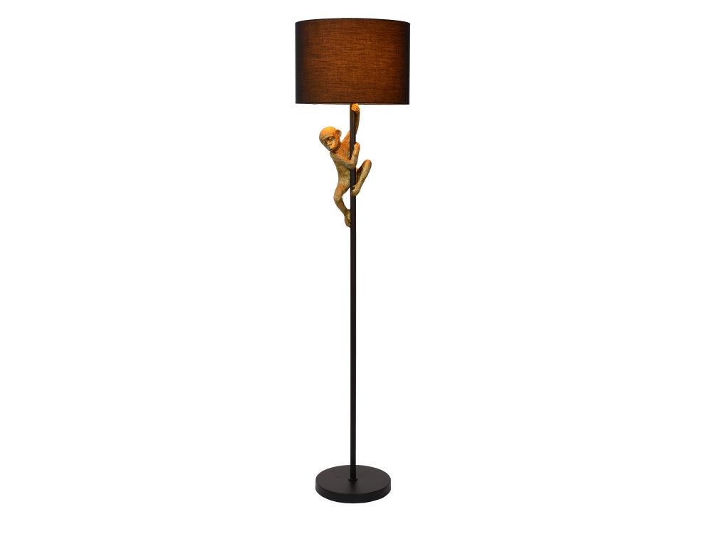 Vloerlamp CHIMP - Goud/zwart LCD107028130