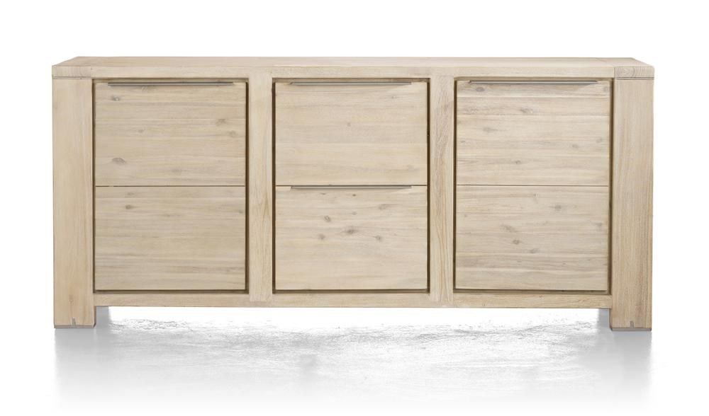 HENDERS & HAZEL - Kast dressoir BUCKLEY - Old Java Grey - hout - b180 x ...