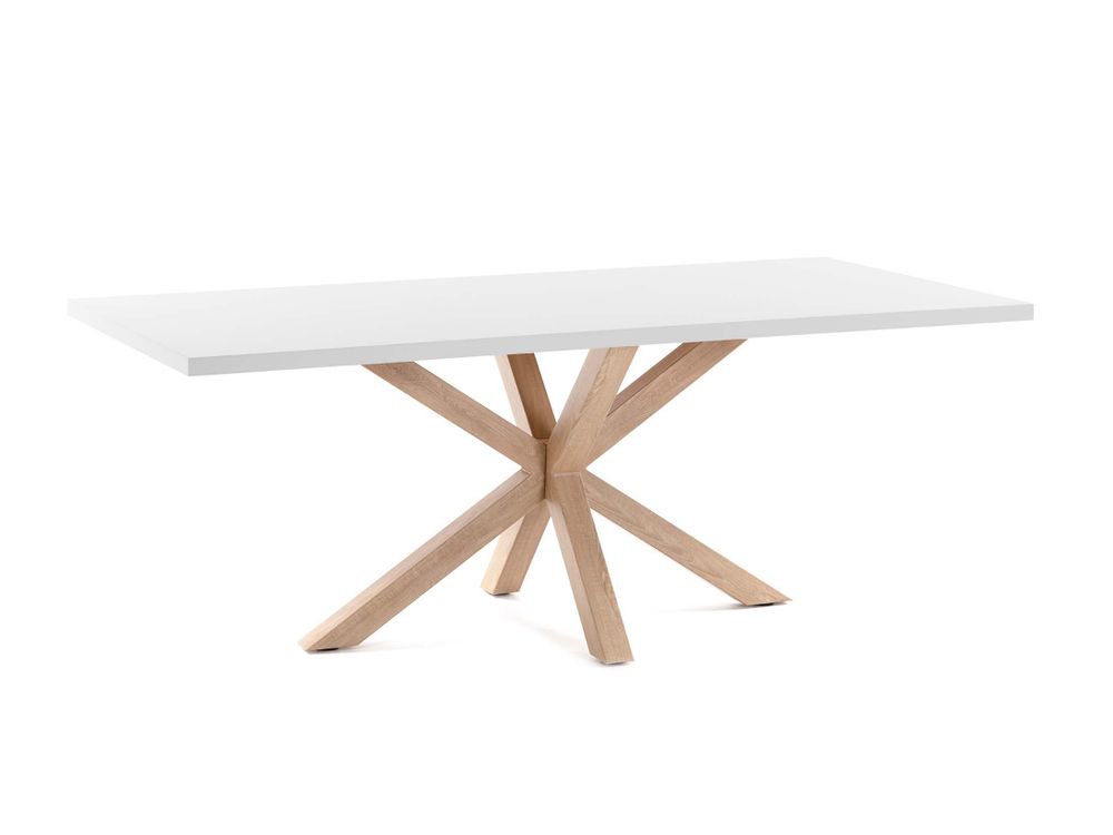 Eetkamertafel ARGO - Wit/houteffect KAV C430L05