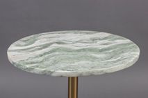 Bijzettafel SALERNO - Witgroen/messing ZVR 2300275
