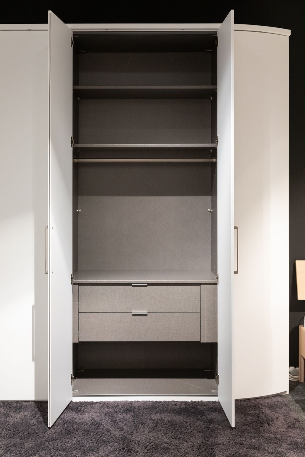 Kastensysteem HORIZONT 100 - Wit C-NLT H100 HKTZ + KTZL