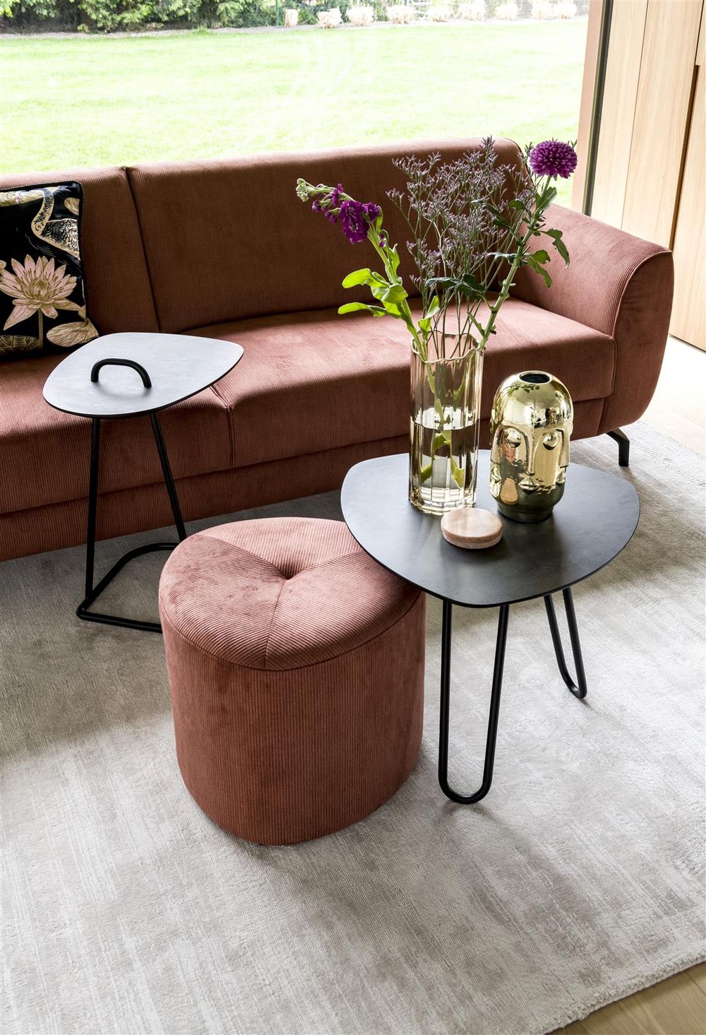 Bijzettafel MASURA - Antraciet XOO 45613ANT