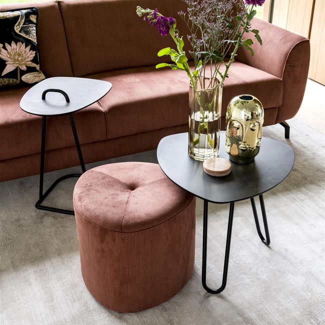 Bijzettafel MASURA - Antraciet