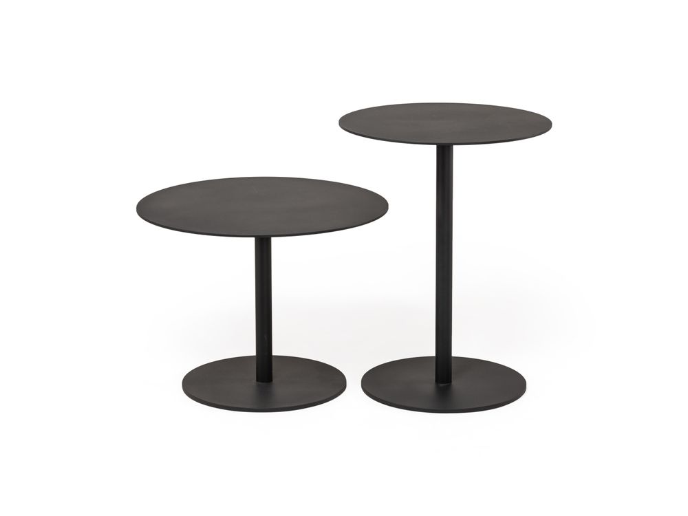 Bijzettafel SPARTA hoog - Zwart KRE SP BZTH