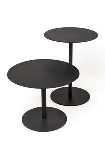 Bijzettafel SPARTA hoog - Zwart KRE SP BZTH