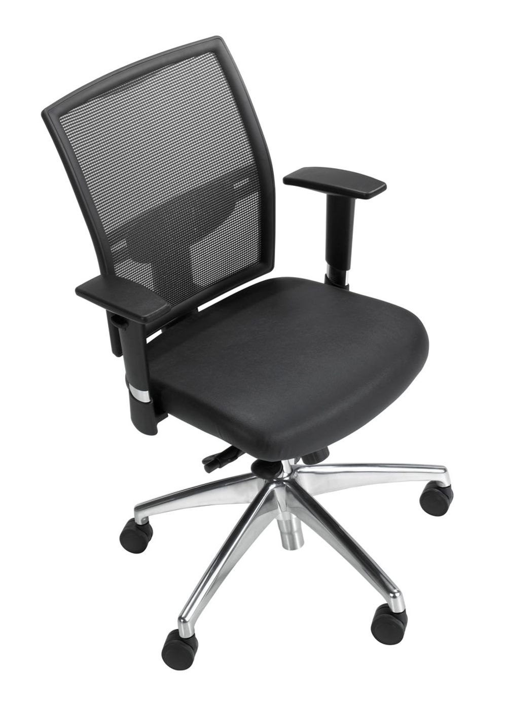 Bureaustoel 706 - Zwart/wit ORO BUST706Z