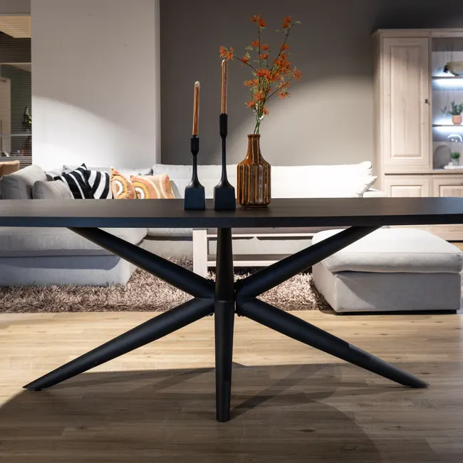 Eetkamertafel STATUS - Zwart Hout