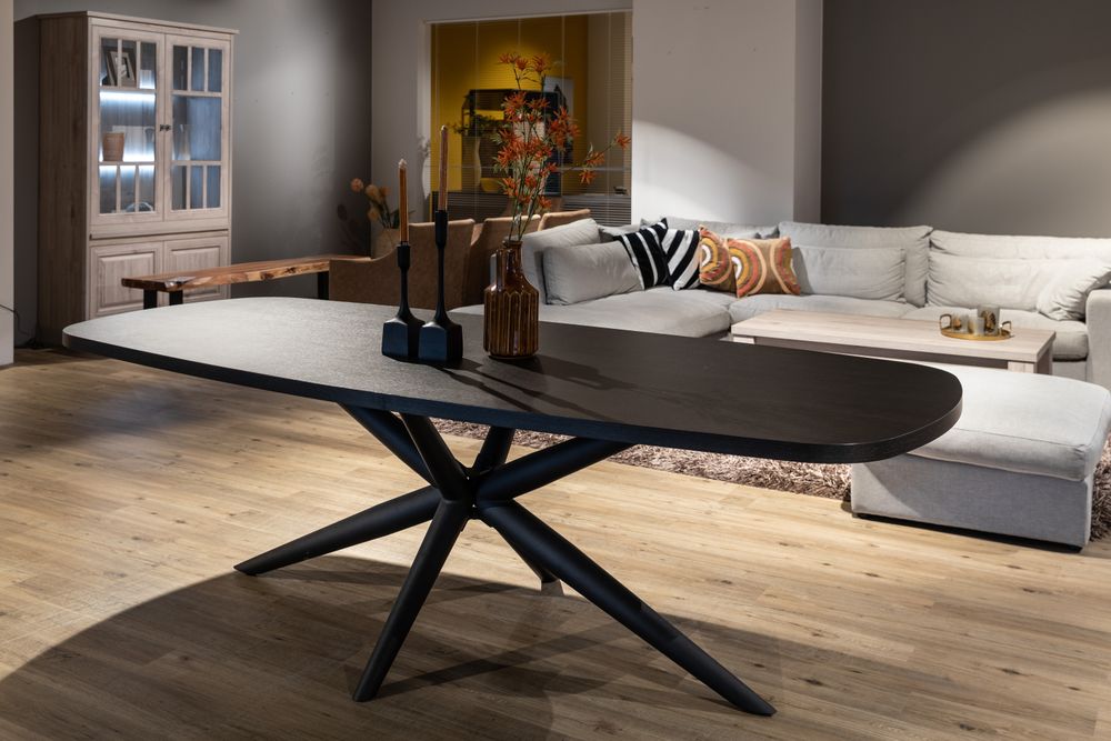 Eetkamertafel STATUS - Zwart Hout MXF TA TA2210