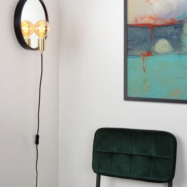 Wandlamp REFLEX - Zwart