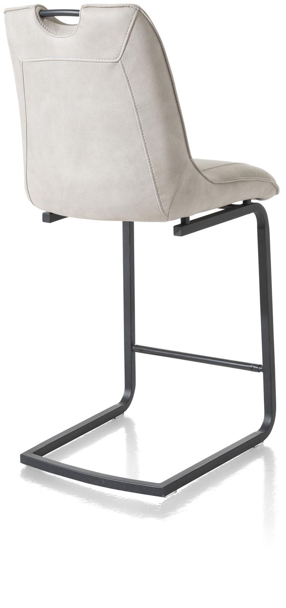Barstoel MICHIEL met swingframe - Antraciet HEH 36878LGR