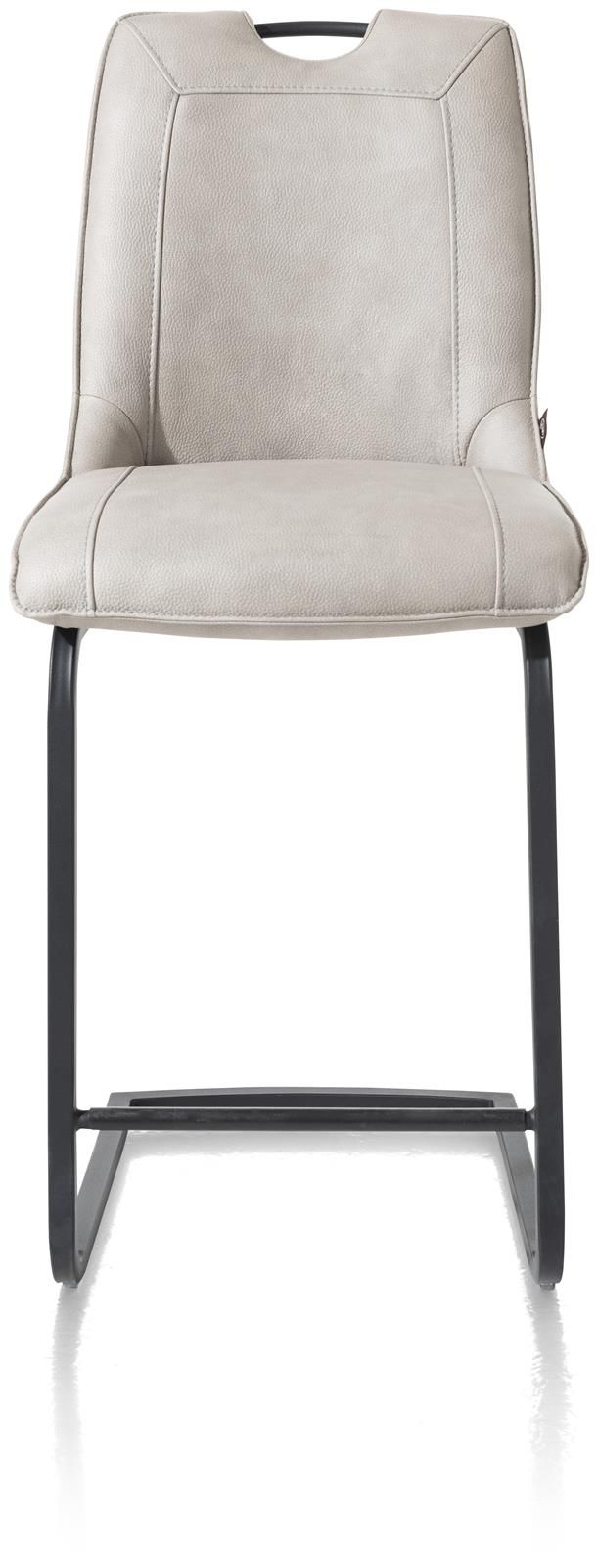 Barstoel MICHIEL met swingframe - Antraciet