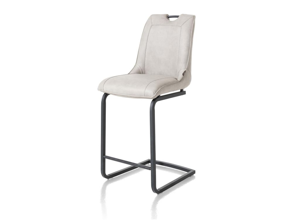 Barstoel MICHIEL met swingframe - Antraciet HEH 36878LGR