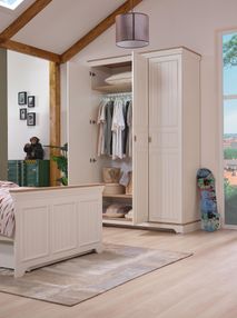 3-deurskast MONTE - Wit BMO MO K3