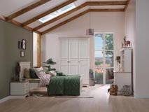 3-deurskast MONTE - Wit BMO MO K3