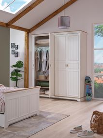 4-deurskast MONTE - Wit BMO MO K4