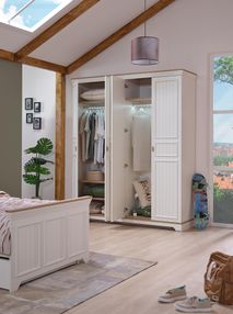 4-deurskast MONTE - Wit BMO MO K4