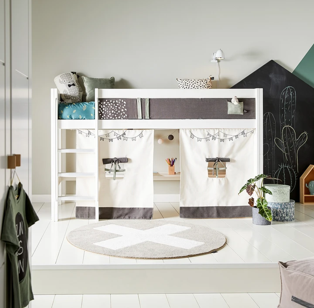 Halfhoogslaper LIFE TIME met rolbodem - Wit SCE 4625WG