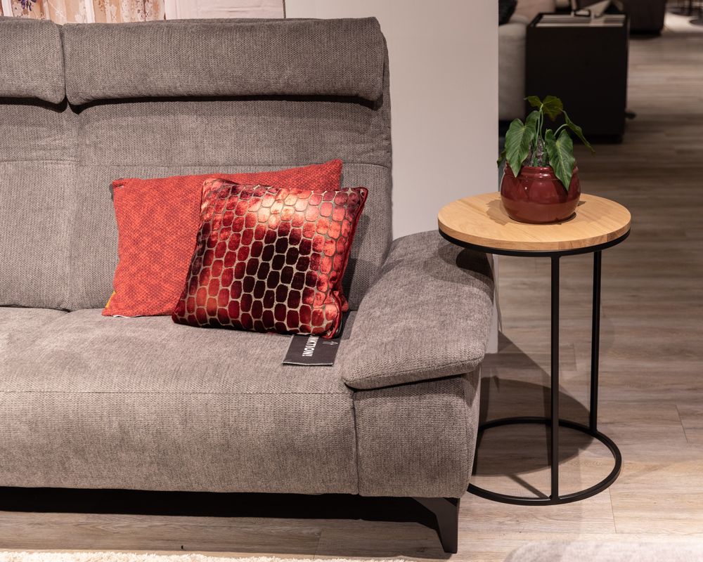 Bijzettafel GLASGOW - Smoked Oak FDF-18-000009