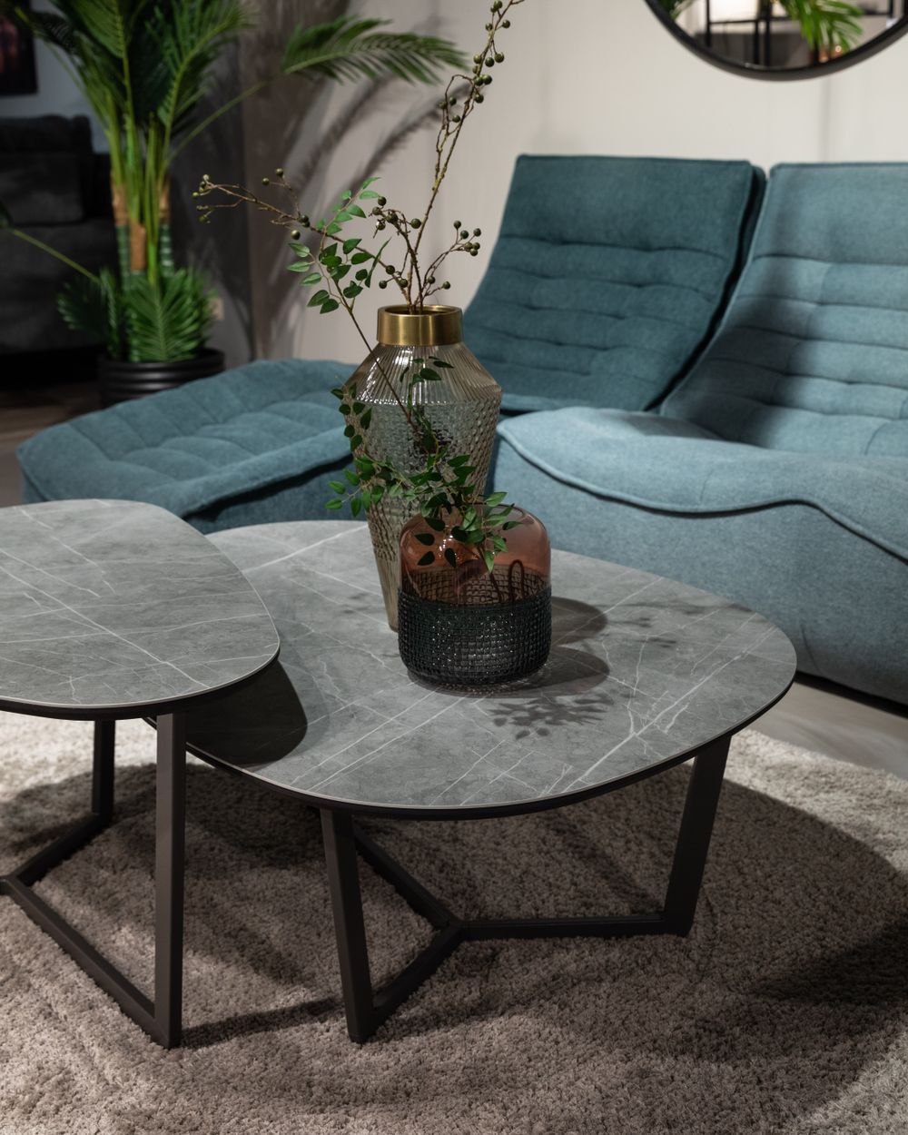 Salontafel COMBO groot - Keramiek grijs JCU COM1040Z