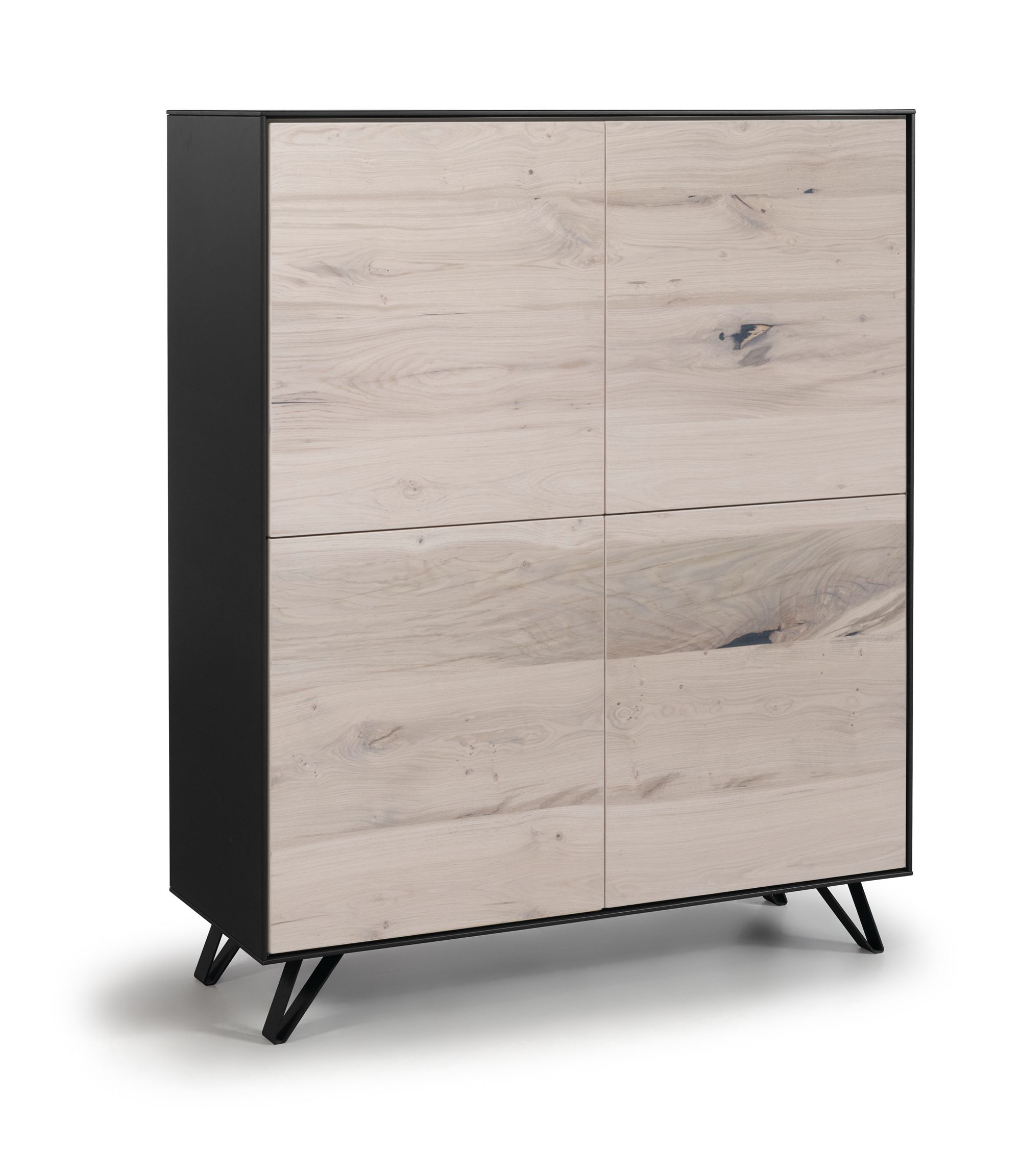 Barkast SITO - Hout/zwart