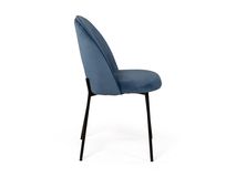 Stoel JOSEPHINE - Velvet blauw DEZ JO STIB198