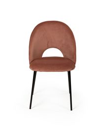 Stoel JOSEPHINE - Velvet blauw DEZ JO STP166