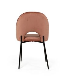 Stoel JOSEPHINE - Velvet blauw DEZ JO STP166