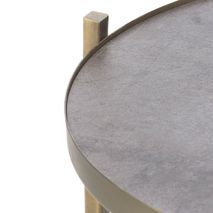 Bijzettafel ULUNDI - Goud CCM 40804-GRY