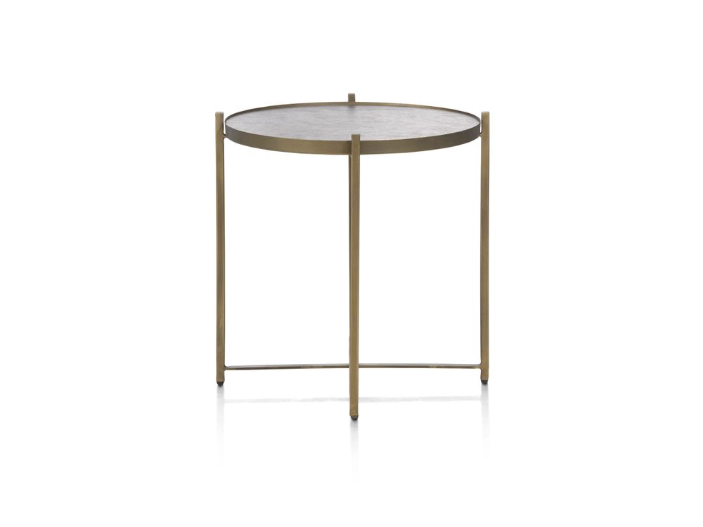 Bijzettafel ULUNDI - Goud CCM 40804-GRY