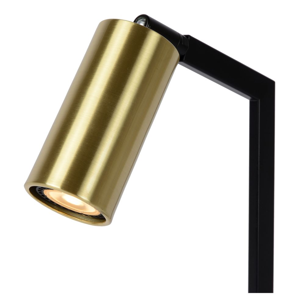 Tafellamp SYBIL - zwart/messing LCD455990130