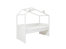 Kajuitbed met hut - Wit SCE 420610