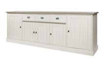 Dressoir YORK 5 deuren - Lariks & Crystal Oak  MBR-1-000001