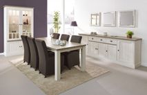Dressoir YORK 5 deuren - Lariks & Crystal Oak  MBR-1-000001