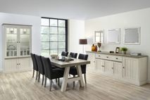 Dressoir YORK 5 deuren - Lariks & Crystal Oak  MBR-1-000001