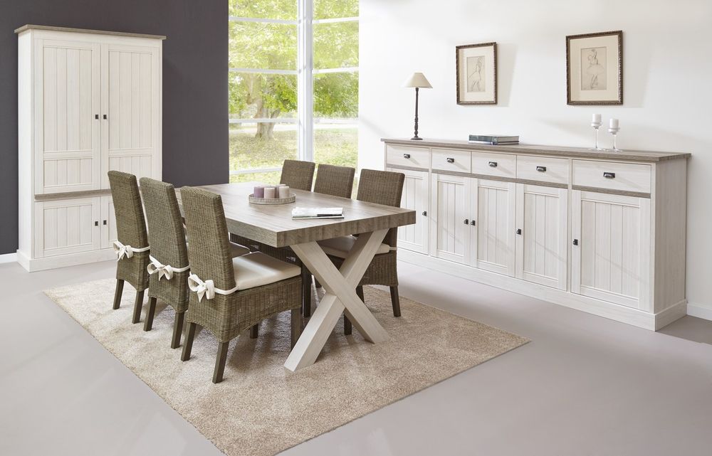 Dressoir YORK 5 deuren - Crystal oak beige MBR-1-000004
