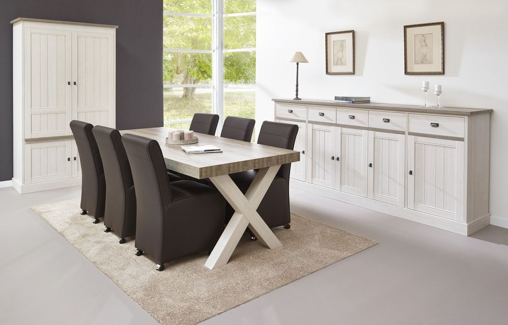 Dressoir YORK 5 deuren - Crystal oak beige MBR-1-000004