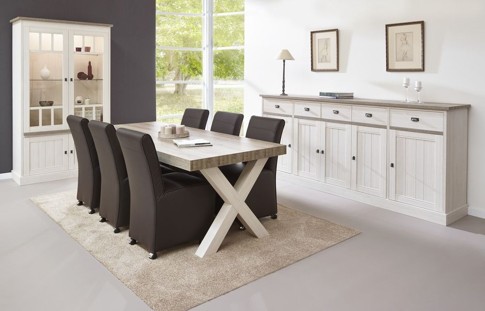 Dressoir YORK 5 deuren - Crystal oak beige MBR-1-000004