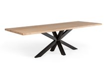 Eetkamertafel CASTLE TREE - hout/metaal FDF-30-000169