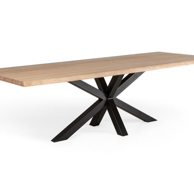 Eetkamertafel CASTLE TREE - hout/metaal