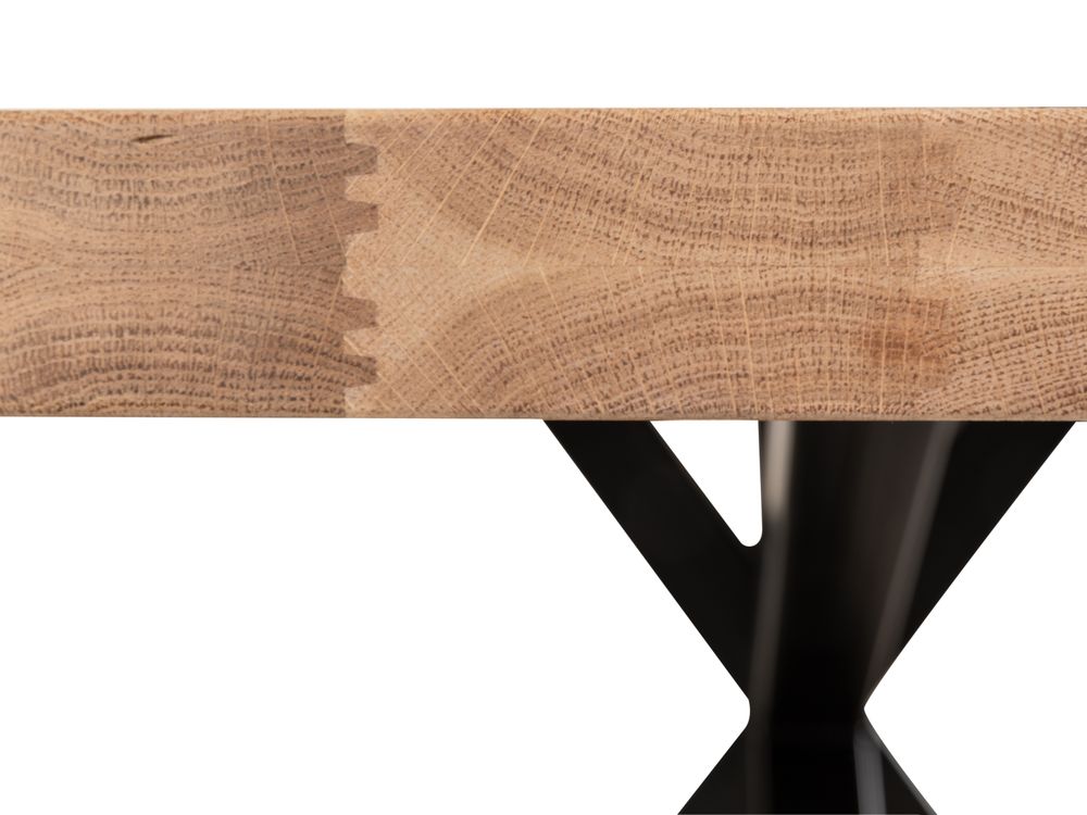 Eetkamertafel CASTLE TREE - hout/metaal FDF-30-000169