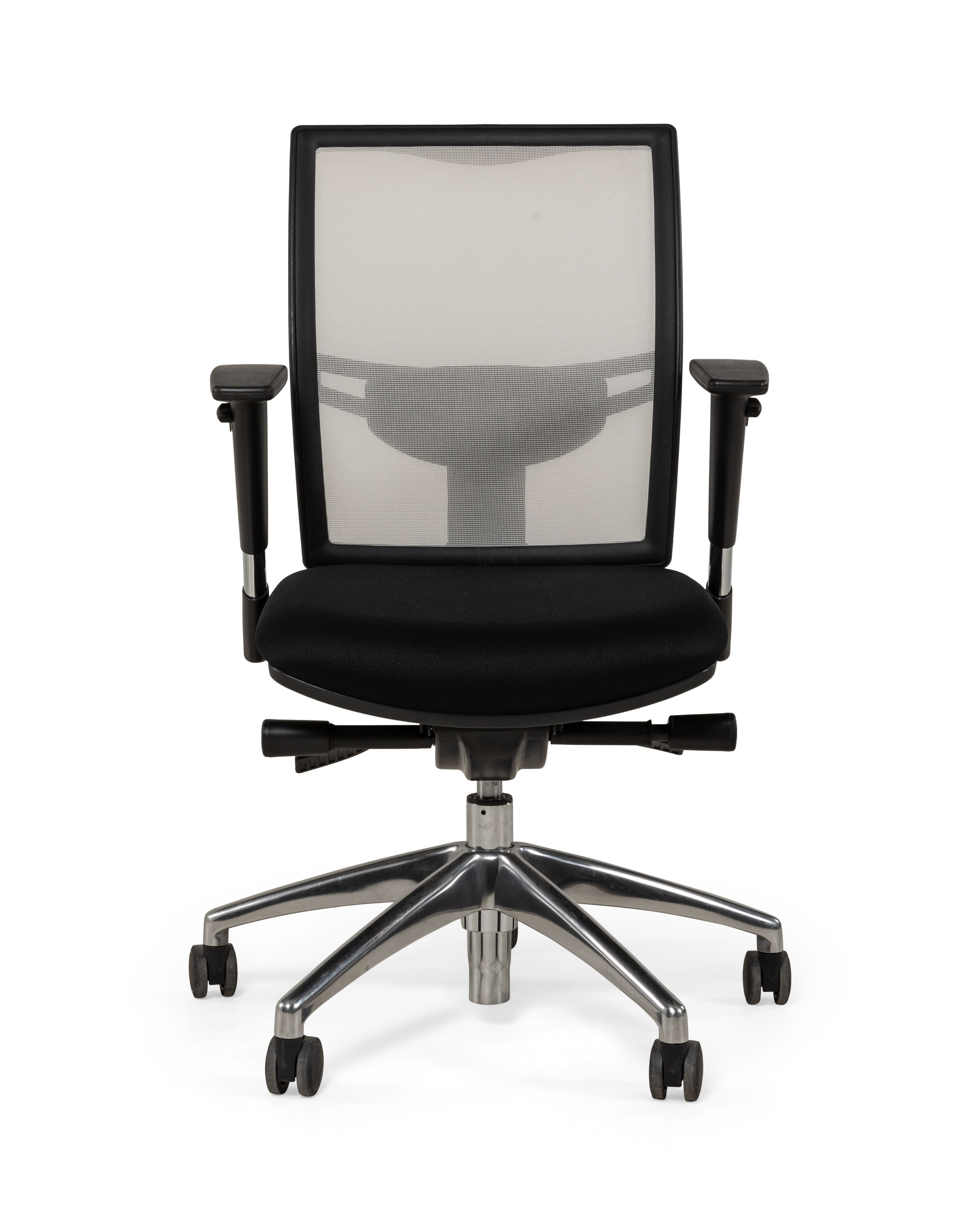 Bureaustoel 706 - Zwart/wit