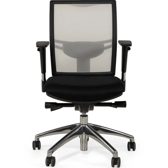 Bureaustoel 706 - Zwart/wit