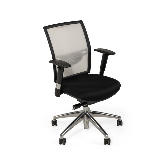 Bureaustoel 706 - Zwart/wit