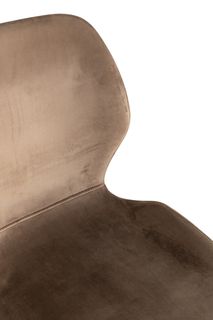 Stoel 3738 - Velvet champagne ZLS 3738-55V
