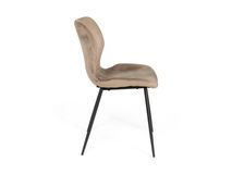 Stoel 3738 - Velvet champagne ZLS 3738-55V